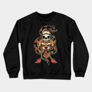 Snake Tiger king Crewneck Sweatshirt